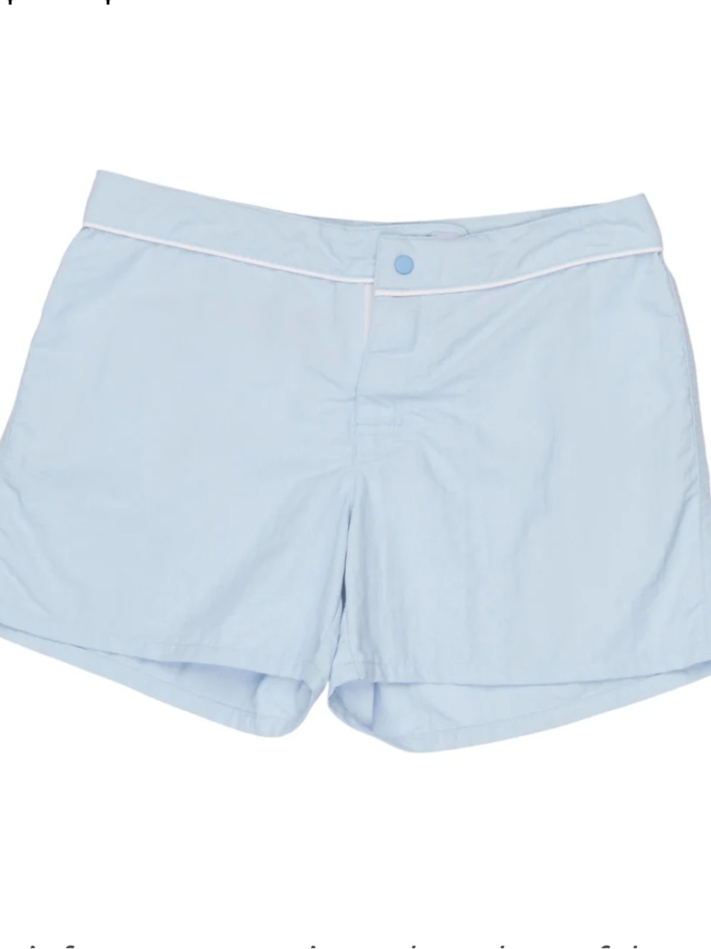 Patagonia Button Out Boardie Skort Size 10 Blue Print Detachable Shorts - Picture 2 of 14